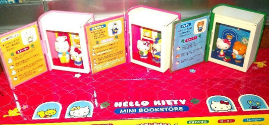 Sanrio 2004 Hello Kitty Family Mini Bookstore 10 2.5" Mini Trading Figure Set - Lavits Figure
 - 1