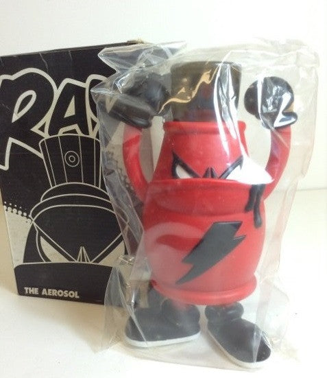 Headlock Studio 2003 John Spanky Stokes Ray the Aerosol Red Ver 9" Vinyl Figure - Lavits Figure
 - 1