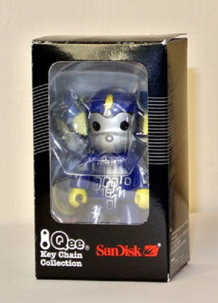Toy2R 2006 Qee Key Chain Collection San Disk Digital 2.5" Mini Figure - Lavits Figure
