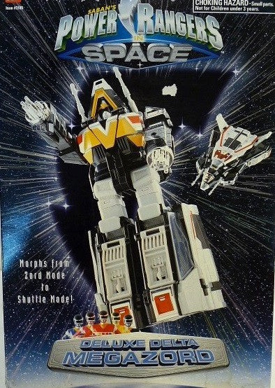 Bandai Power Rangers In Space Megaranger DX Deluxe Delta Megazord Action Figure - Lavits Figure