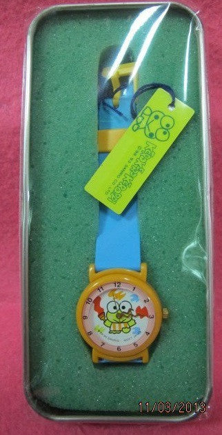 Sanrio 1995 Kerokerokeroppi Plastic Watch - Lavits Figure
- 1