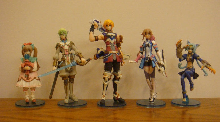 Square Enix Star Ocean 4 The Last Hope Trading Arts 5 Collection Figure Set Used - Lavits Figure