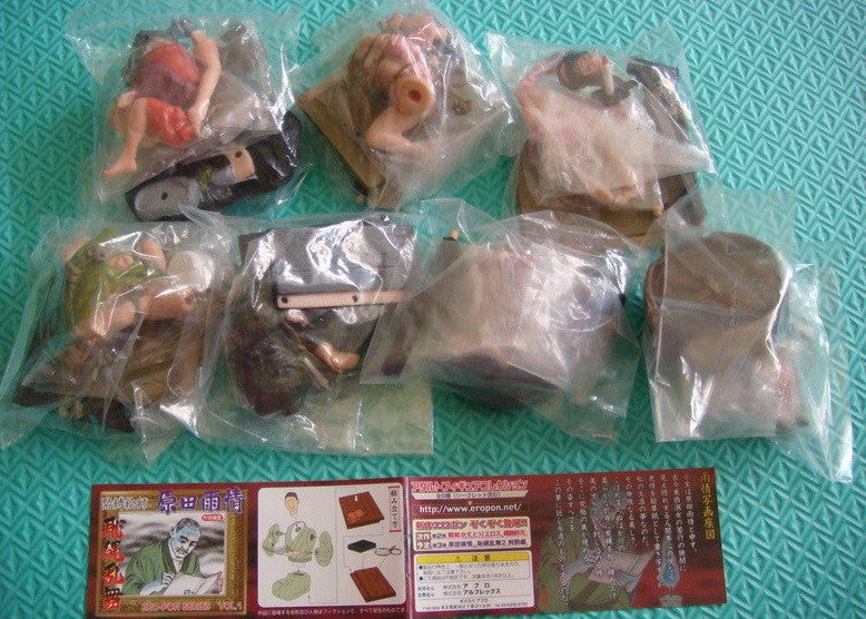 Ero Pon Eropon Series R18 Harada Ujo Gashapon Ver 7 Mini Trading Collection Figure Set - Lavits Figure
- 2