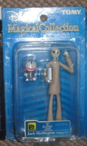 Tomy Disney Magical Collection 131 The Nightmare Before Christmas Jack Skellington & Vampire Teddy Trading Figure - Lavits Figure