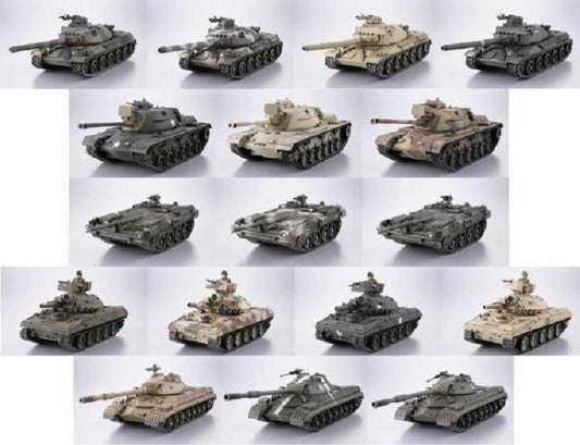 Takara 1/144 World Tank Museum Vol 5 22+1 Secret 23 Trading Collection Figure Set - Lavits Figure