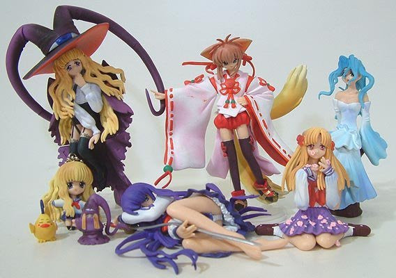 Millennium DGP Digital Gals Gashapon Capsule Yami To Boushi To Hon No Tabibito Lilith 6 Mini Figure Set - Lavits Figure
- 2