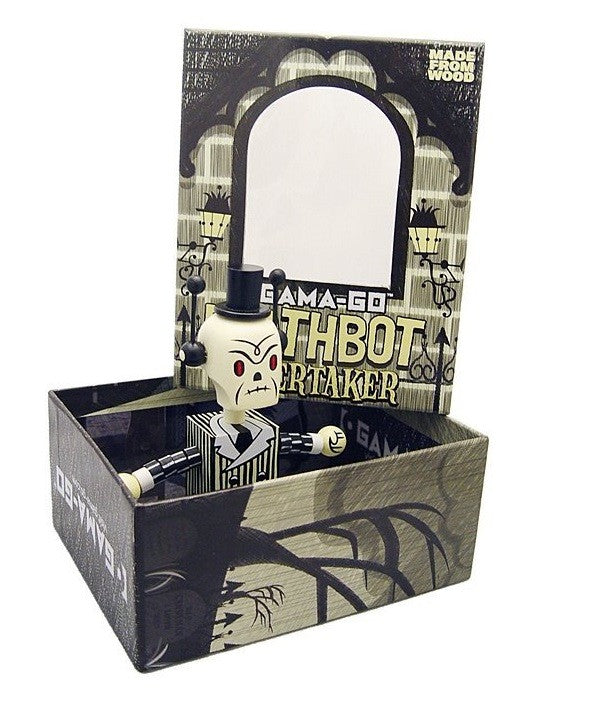 Ningyoushi 2008 Tim Biskup Gama-Go Deathbot Undertaker Ver 6" Wood Figure - Lavits Figure