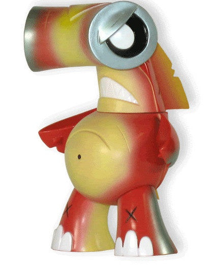 Wonderwall Joe Ledbetter Hammerhead KFGU Kaiju For Grown Ups Orange Ver 6" Vinyl Figure - Lavits Figure
