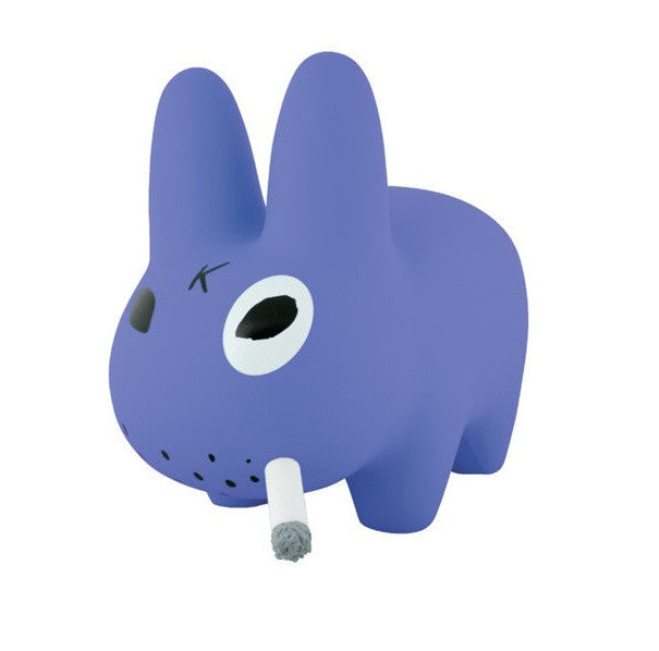 Kidrobot 2008 Frank Kozik Smorkin Labbit Blue Ver 10" Vinyl Figure - Lavits Figure
 - 1