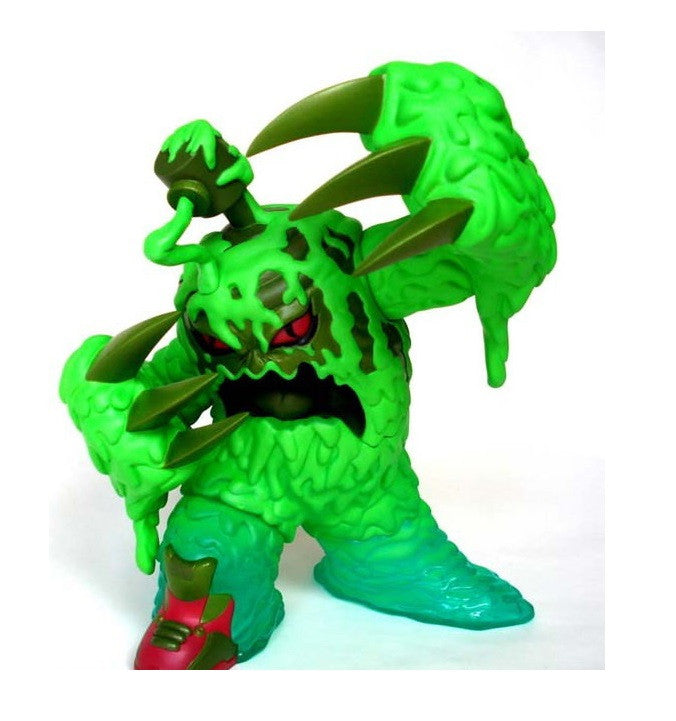 Esc-Toy 2008 Erick Scarecrow Muraida Oskline Radioactive Green 10" Vinyl Figure - Lavits Figure