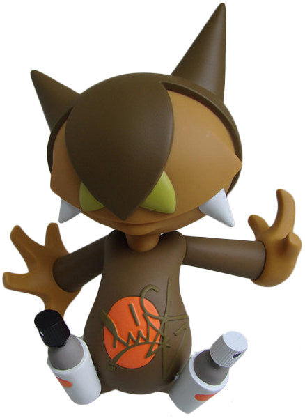 Bonustoyz 2002 Mist Malus Kaki Olive Ver. 8" Vinyl Figure - Lavits Figure
