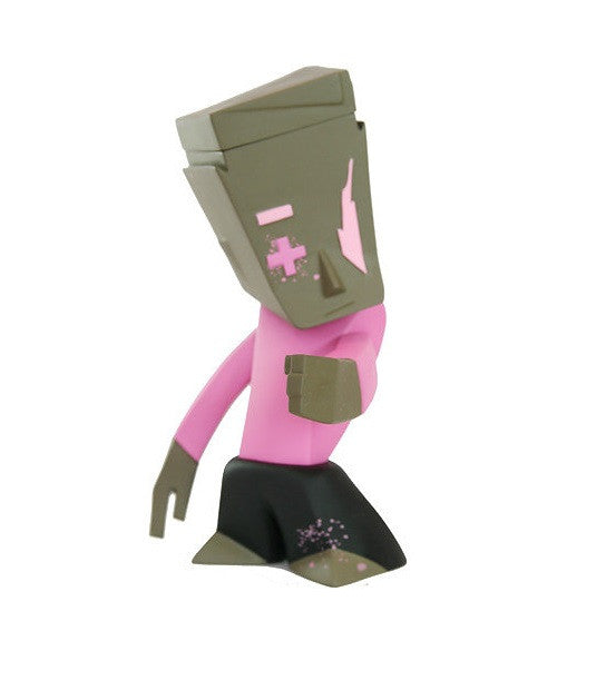 Bonustoyz Steph Cop A.R.O. ARO Open Head Evolution Brain Rock The Dice Pink Ver 6" Vinyl Figure - Lavits Figure