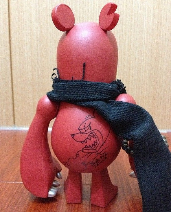 Wonderwall 2008 Touma Knuckle Bear Guardian Red Ver. 6" Vinyl Figure - Lavits Figure
- 2