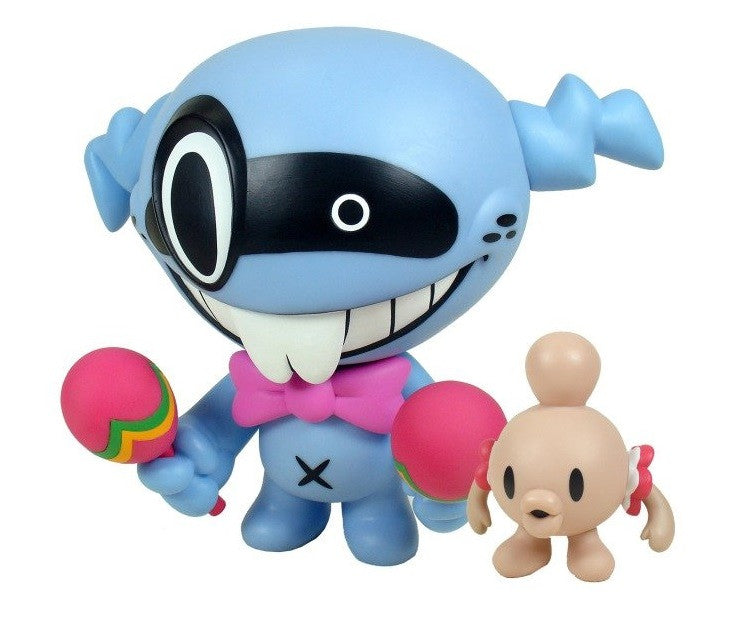 Play Imaginative 2007 Furi Furi Ryosuke Tei Backy & Bocky 8" Vinyl Figure Used - Lavits Figure