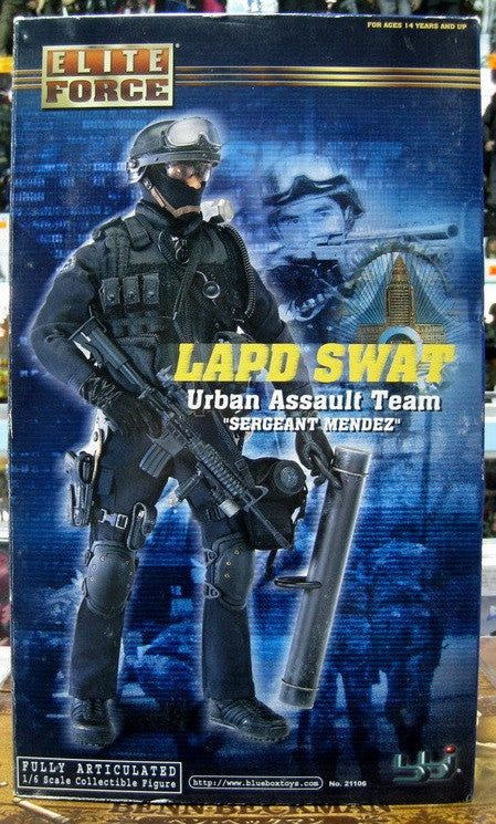 BBi 12" 1/6 Collectible Items Elite Force LAPD SWAT Urban Assault Team Sergeant Mendez Action Figure - Lavits Figure
- 1
