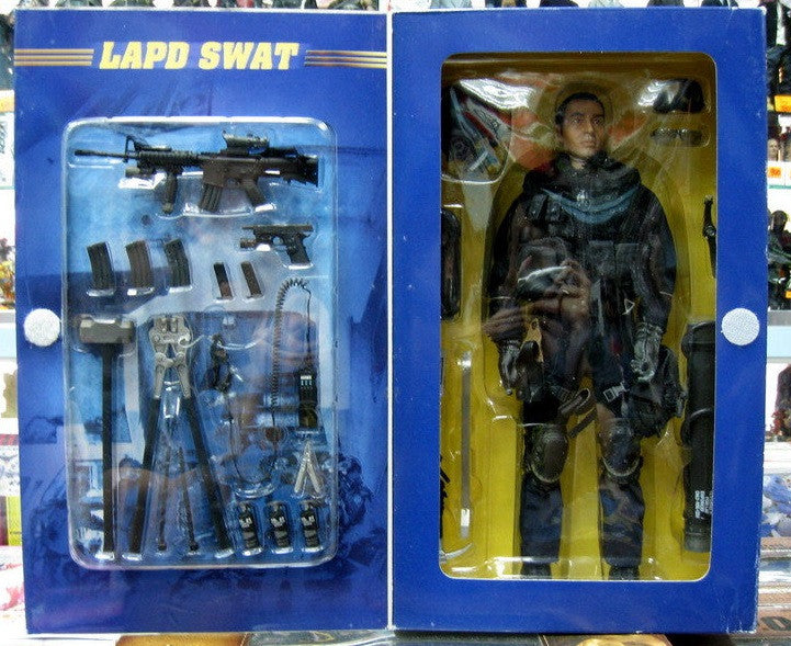 BBi 12" 1/6 Collectible Items Elite Force LAPD SWAT Urban Assault Team Sergeant Mendez Action Figure - Lavits Figure
- 2