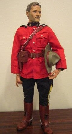 Dragon 1/6 12" RCMP Royal Canadian Mounted Police Canada John Steele Action Figure Set Used - Lavits Figure