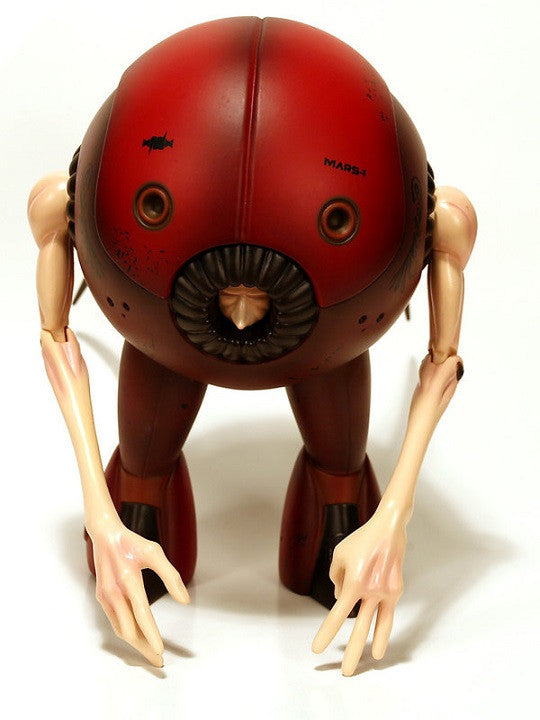 StrangeCo 2005 Mars-1 Brin Berliner Red Ver. 6" Vinyl Figure - Lavits Figure