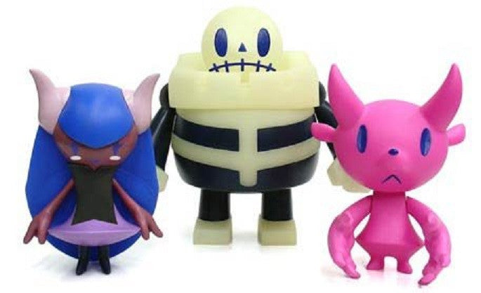 Play Imaginative 2006 Touma Mephist Festa Dead Zugan Becky 5" 3 Vinyl Figure Set - Lavits Figure