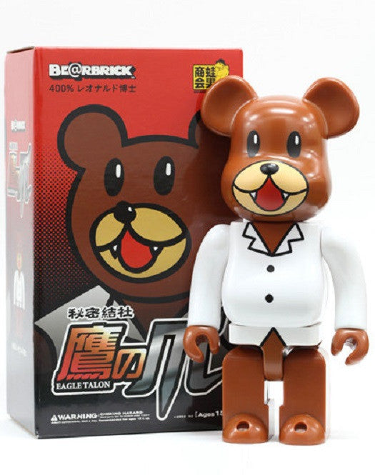 Medicom Toys Be@rbrick 400% Eagle Talon Dr. Leonardo Action Figure - Lavits Figure