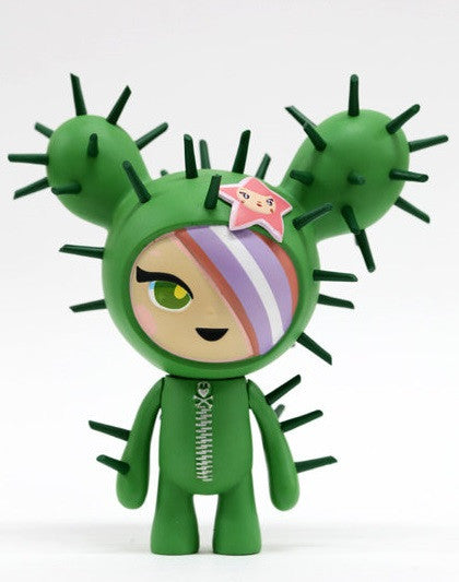 StrangeCo 2006 Simone Legno Tokidoki Brin Berliner Cactus Friends Sandy Green Ver. 5" Vinyl Figure - Lavits Figure