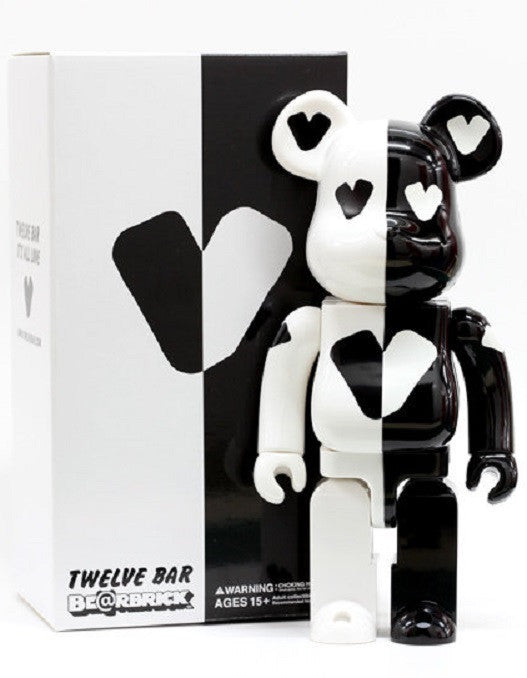 Medicom Toys 2007 Be@rbrick 400% Tweleve Bar It's All Love Action Figure - Lavits Figure