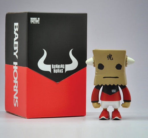 Hands in Factory 2014 UpTeMPO RocKOON Running Baby Horns Day Off Ver 7" Vinyl Figure - Lavits Figure