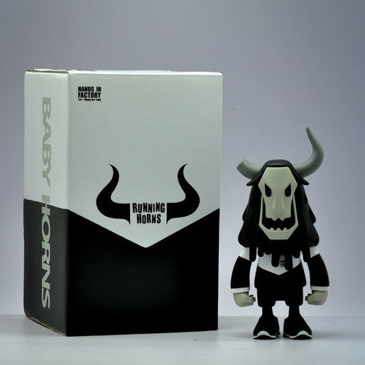 Hands in Factory 2014 UpTeMPO RocKOON Running Baby Horns Day Wraith Ver 7" Vinyl Figure - Lavits Figure
