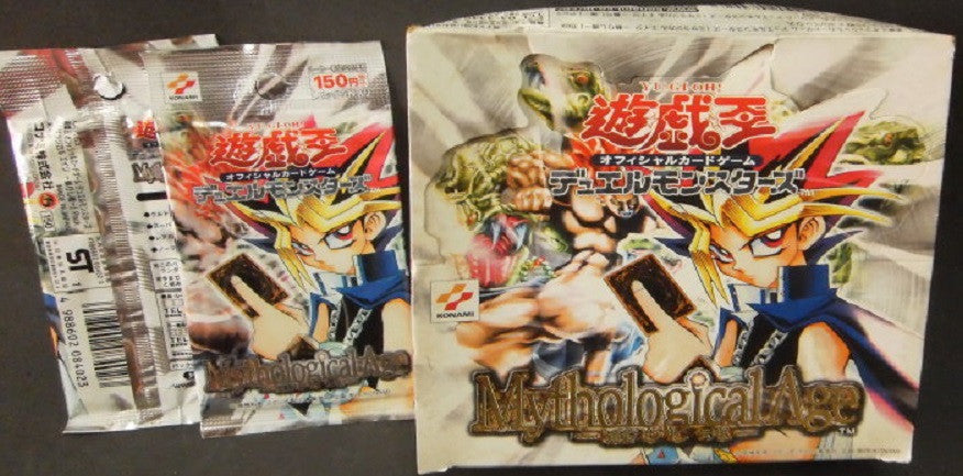 Konami Yu Gi Oh Booster Mythological Age 19 Sealed Pack Set - Lavits Figure