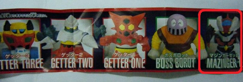 Bandai 1997 Mazinger Z Gashapon Capsule Strap Mascot Key Chain Holder Mini Figure - Lavits Figure
- 2