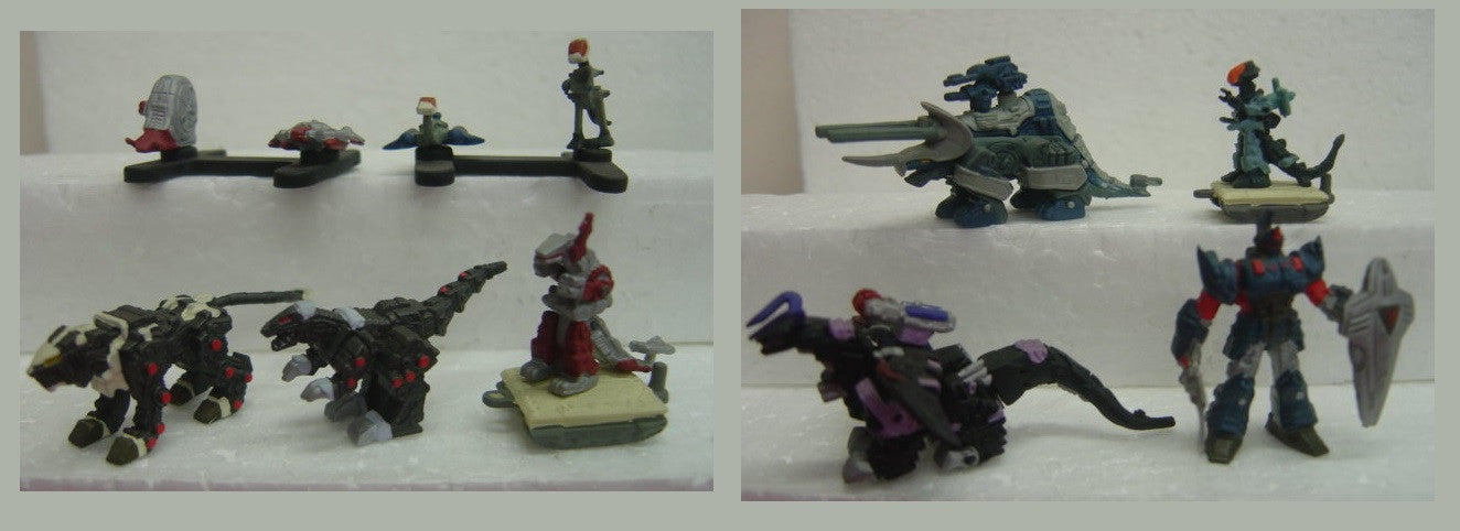 Tomy Zoids Gashapon Capsule Trading Collection Part 6 9 Mini Figure Set - Lavits Figure
- 2