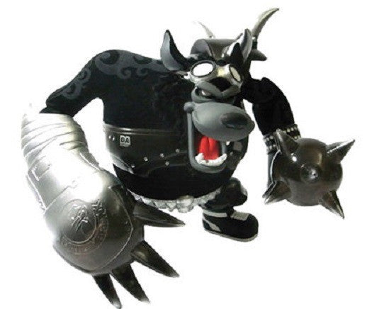 DaTeamBronx 2008 Tim Tsui Da Fighter Secret Flocked Black Ver. 10" Vinyl Figure - Lavits Figure