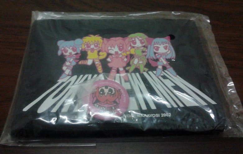 Nakayosi Tokyo Mew Mew Plastic Wallet Bag & Pin Set - Lavits Figure