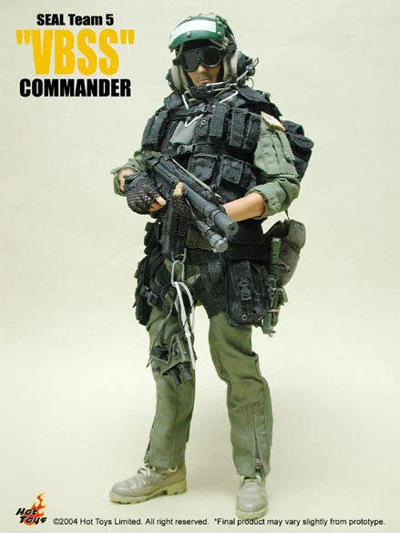Hot Toys 1/6 12" Seal Team 5 VBSS Team Leader Action Figure