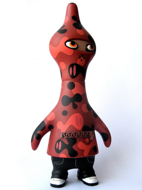 Pete Fowler 2003 Playbeast Monsterism Island Camguin Red Ver 7" Vinyl Figure - Lavits Figure
