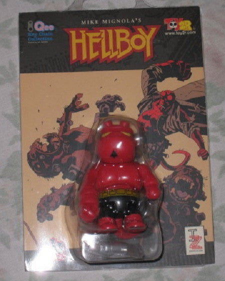 Toy2R Qee Key Chain Collection Mike Mignola Hellboy 2.5" Mini Figure - Lavits Figure