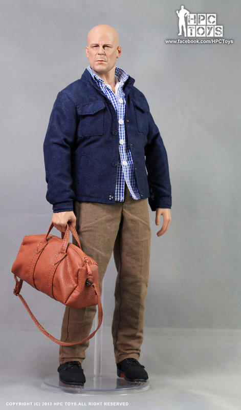 HPC Toys 1/6 12" #001 A Good Day To Die Hard Bruce Willis Action Figure