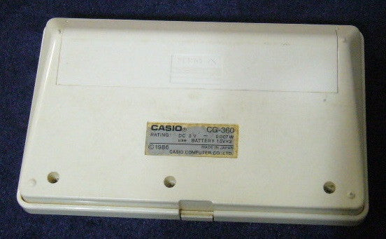 Casio CG-360 SL Bankman Electronic Handheld Video LCD Game - Lavits Figure
 - 3