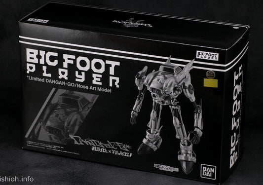 Bandai Robotech Macross Big Foot Player Dangan-Go Nose Art Model Action Figure Set - Lavits Figure
 - 1