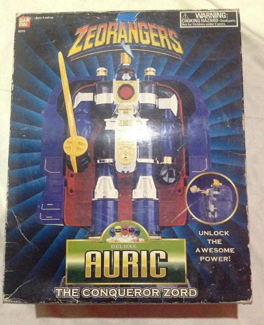 Bandai Power Rangers Zeo Ohranger Auric Conqueror Zord Megazord Action  Figure