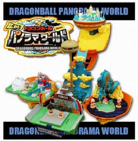 Bandai Dragon Ball Panorama World Shenron Karin Tower 5 Trading Figure Set - Lavits Figure
 - 1
