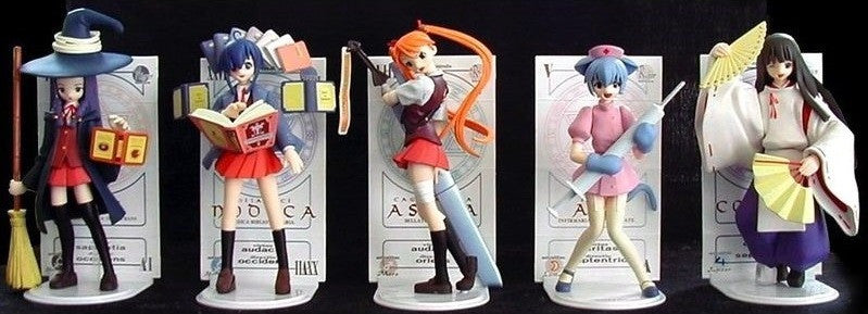 Koro Koro Movic Magister Negi Magi Gashapon 5 Mini Trading Collection Figure Set - Lavits Figure
- 2
