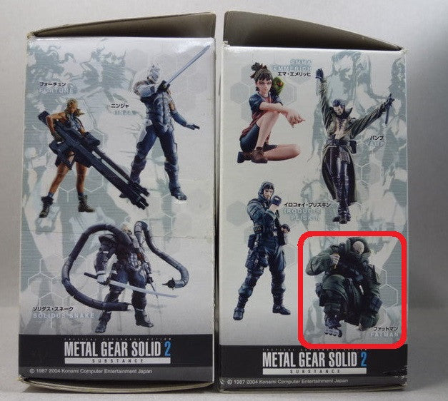 Konami 2004 Metal Gear Solid 2 Fatman Collection Fortune Trading Figure - Lavits Figure