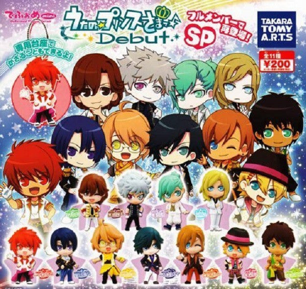 Takara Tomy Uta no Prince-sama Debut+ Gashapon SP 11 Mascot Swing Strap Figure Set - Lavits Figure
