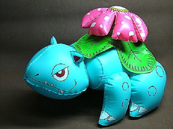 Bandai Pokemon Pocket Monster Venusaur 10" Inflatable Doll Figure - Lavits Figure