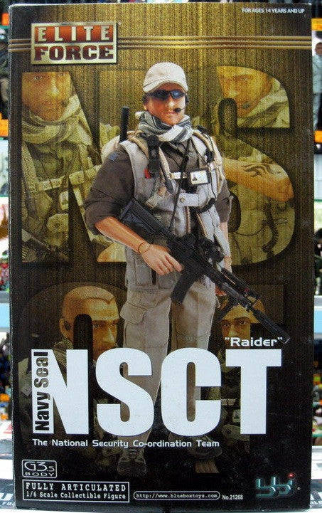 BBi 12" 1/6 Collectible Items Elite Force Navy Seal NSCT National Security Co-ordination Team Raider Action Figure - Lavits Figure
- 1