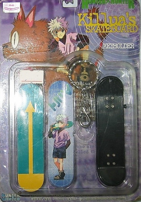 Movic Hunter x Hunter Killua's Skateboard Key Chain Holder Mascot Strap Figure - Lavits Figure