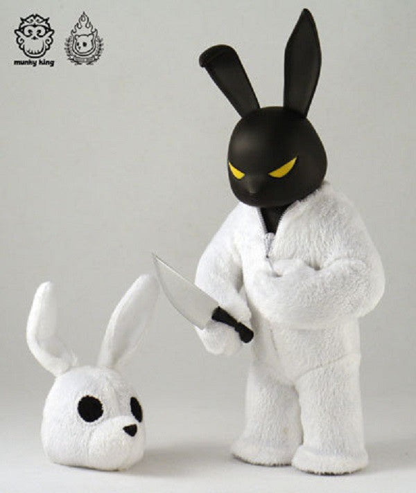 Munky King 2010 Luke Chueh Black in White Ver. 8" Vinyl Figure - Lavits Figure