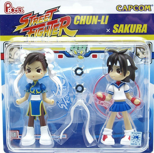 Pinky St Cos P Chara Capcom Street Fighter Chin Li Sakura Trading Collection Figure - Lavits Figure