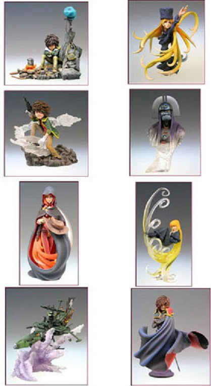 Happinet Leiji Matsumoto Galaxy Express 999 8+7 Special Color 15 Combination Trading Collection Figure Set - Lavits Figure
- 2